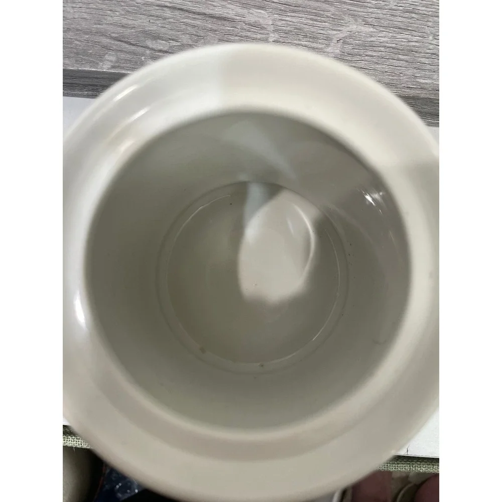 Kurt Hammer Vintage German Floral Ceramic Canister Set of 3 Salz Mehl‎ Kakao